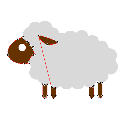 Editable Sheep for PowerPoint