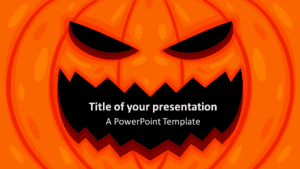 Free Halloween PowerPoint template