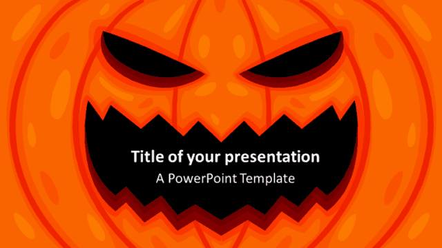 Free Halloween PowerPoint template Free Halloween PowerPoint template