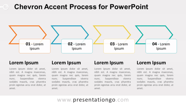 Chevron Process SmartArt PowerPoint Diagram