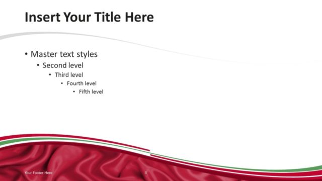 Iraq Flag PowerPoint Template - Content Slide 2 Iraq Flag PowerPoint Template - Content Slide 2