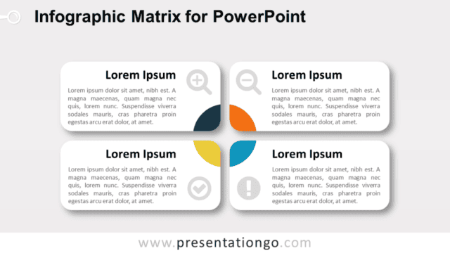 Matrix Diagram for PowerPoint Matrix Diagram for PowerPoint
