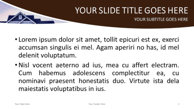 Real Estate Free PowerPoint Template - Slide 2 Real Estate Free PowerPoint Template - Slide 2