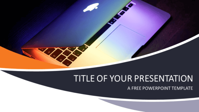Technology and Computers - Free PowerPoint Template Technology and Computers - Free PowerPoint Template