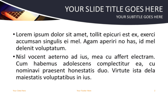 Technology and Computers - Free PowerPoint Template - Slide 2 Technology and Computers - Free PowerPoint Template - Slide 2