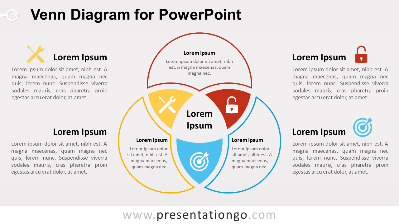 Free Venn Diagram Template for PowerPoint
