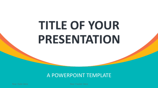 Abstract Business PowerPoint Template - Cover Free Abstract Business PowerPoint Template - Cover