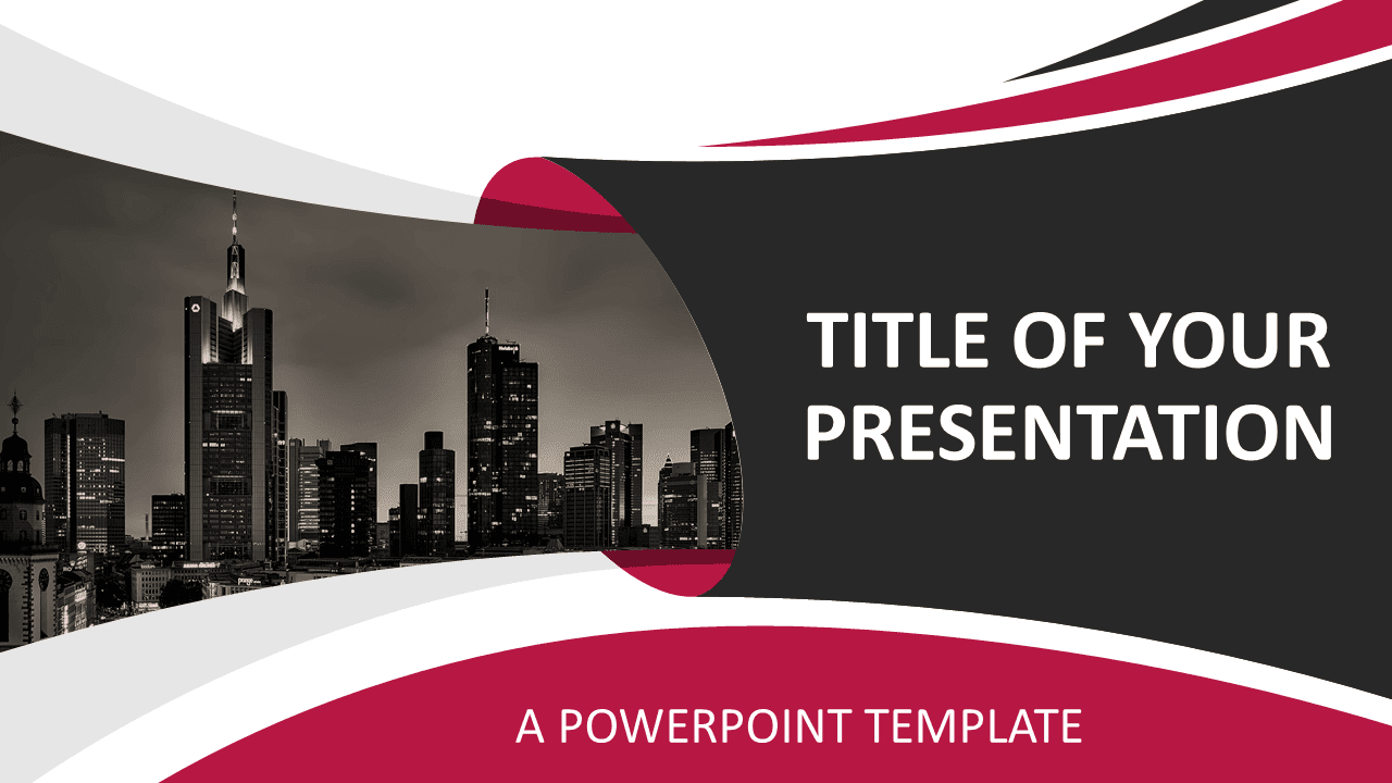 Free Business PowerPoint Template - Cover