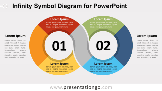 Infinity Symbol PowerPoint Diagram Free Infinity Symbol PowerPoint Diagram