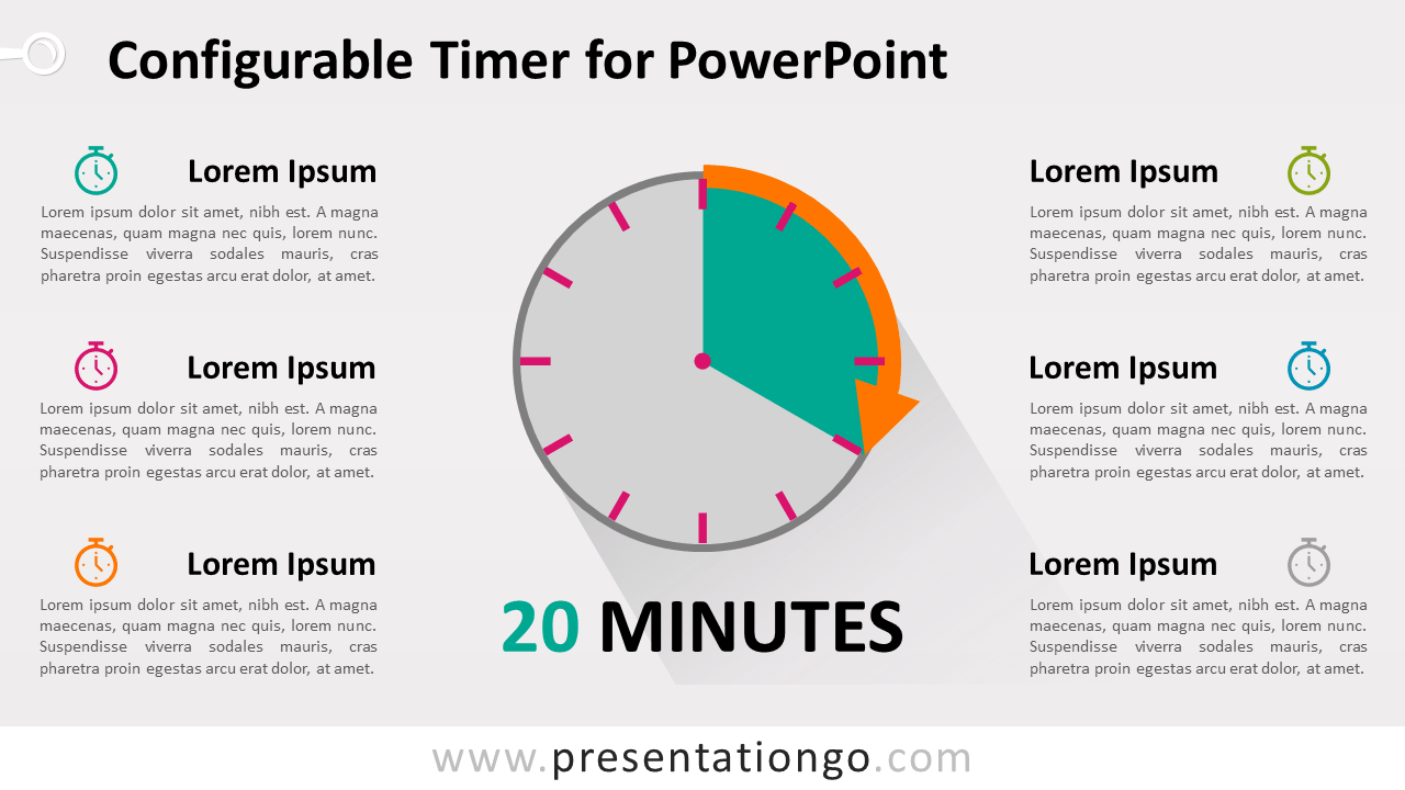 Free Configurable Timer Graphics for PowerPoint