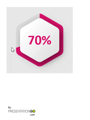 Hexagon Data-Driven Charts for PowerPoint - Usage Instructions