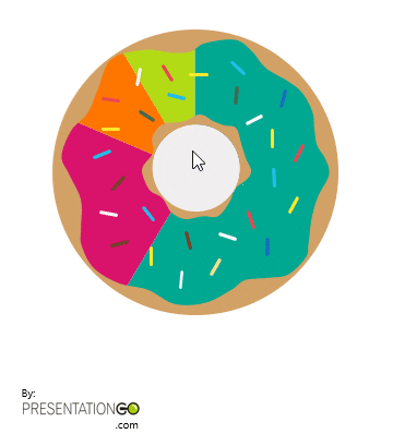 Real Donut Chart for PowerPoint - Usage Instructions