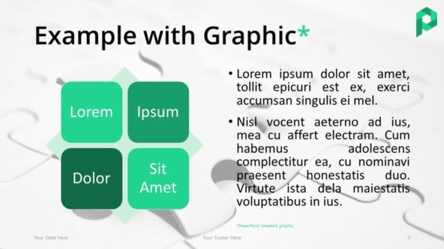 Jigsaw Puzzle Template for PowerPoint (Light) - Graphic Example Free Jigsaw Puzzle Template for PowerPoint (Light) - Graphic Example