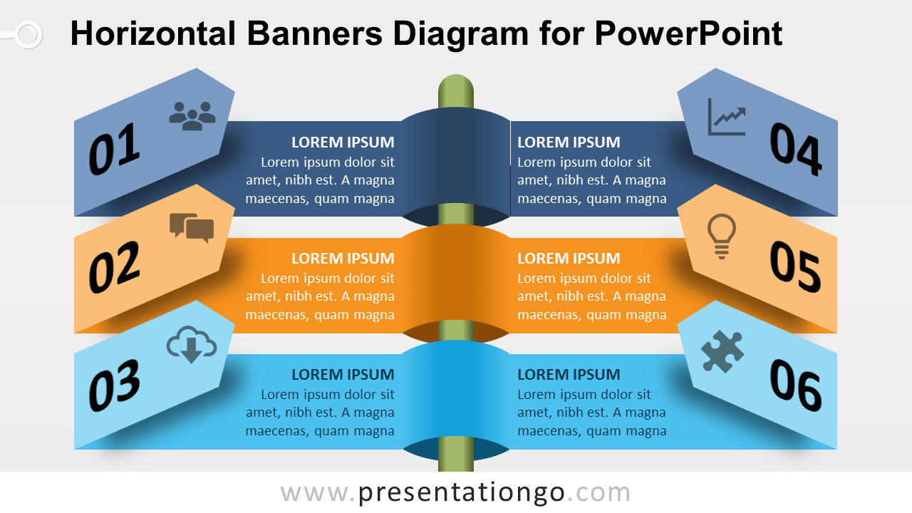 Free Horizontal Banners for PowerPoint