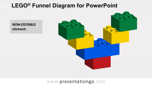 Lego Funnel for PowerPoint - Not Editable Elements Lego Funnel for PowerPoint - Not Editable Elements