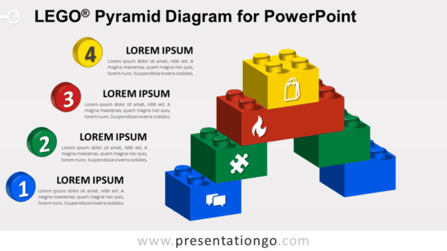 Lego Pyramid for PowerPoint Lego Pyramid for PowerPoint