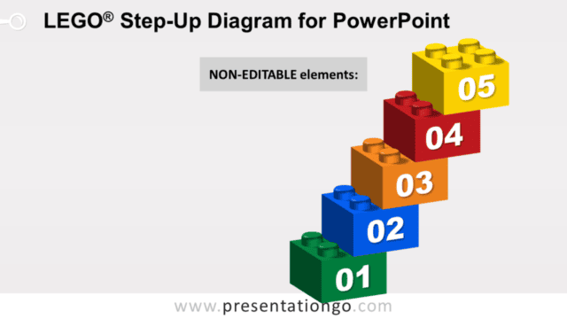 Lego Step-Up for PowerPoint - Not Editable Elements Lego Step-Up for PowerPoint - Not Editable Elements