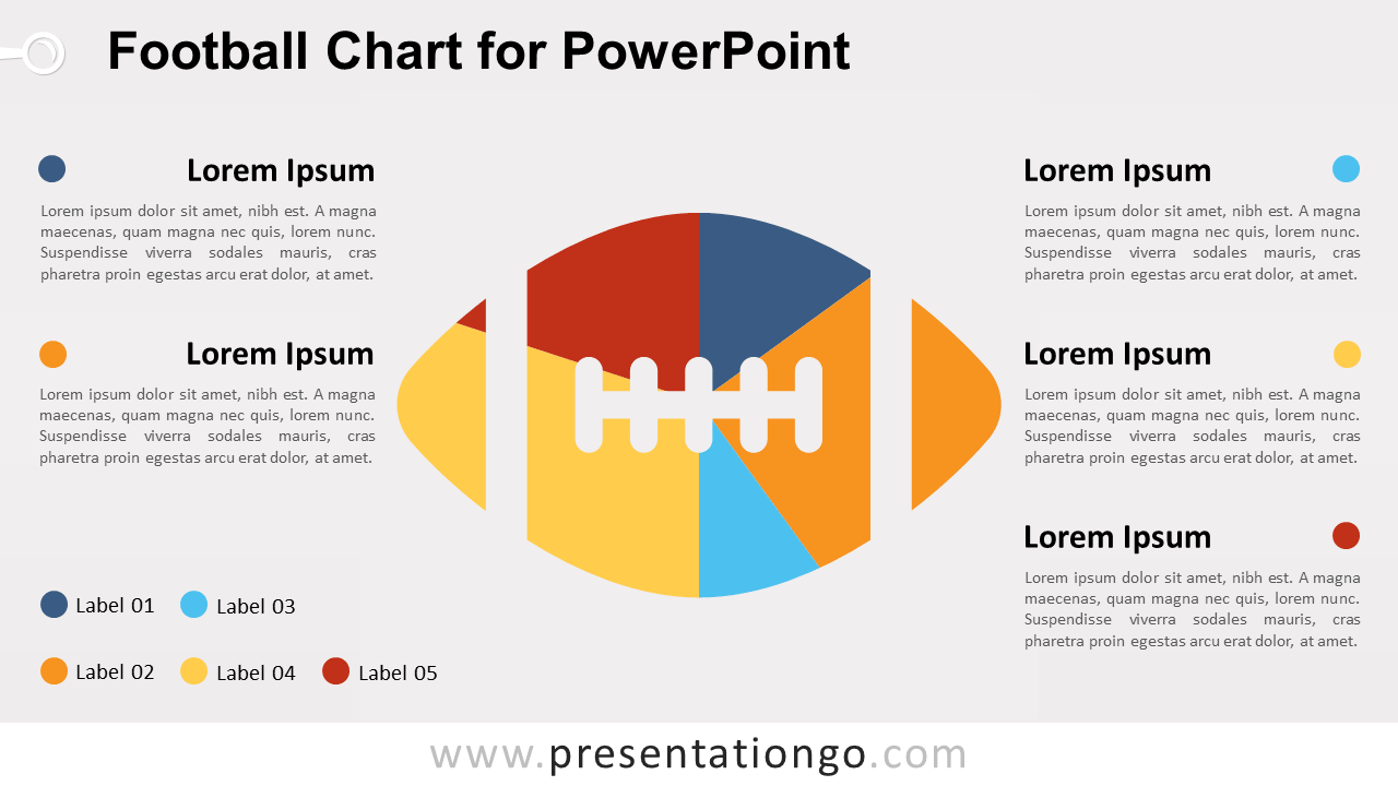 Football Chart for PowerPoint