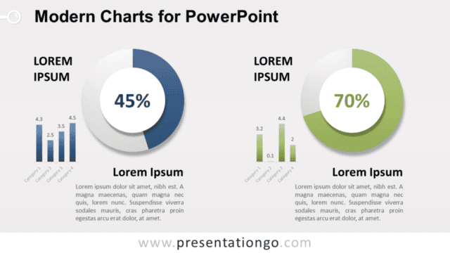 Modern Data-Driven Charts for PowerPoint Modern Data-Driven Charts for PowerPoint