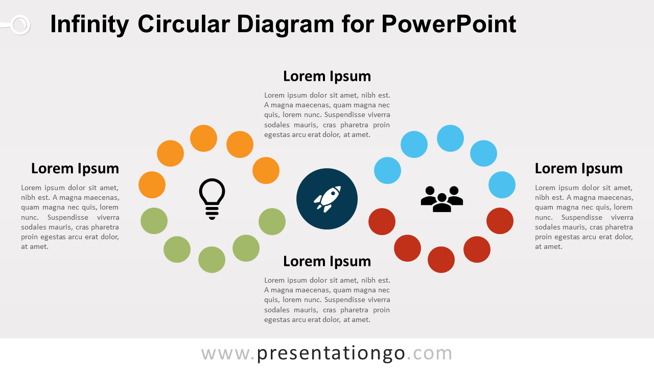 Free Infinity Diagram for PowerPoint