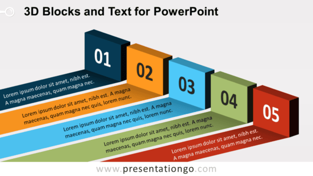 3D Blocks and Text Banners for PowerPoint Free 3D Blocks and Text Banners for PowerPoint