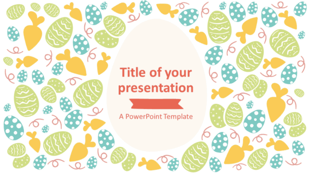 Free Easter PowerPoint Template - Style 2