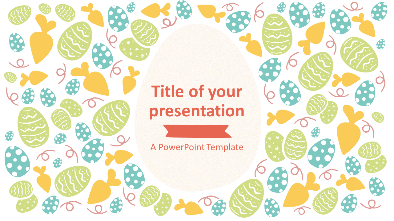 Free Easter PowerPoint Template - Style 2