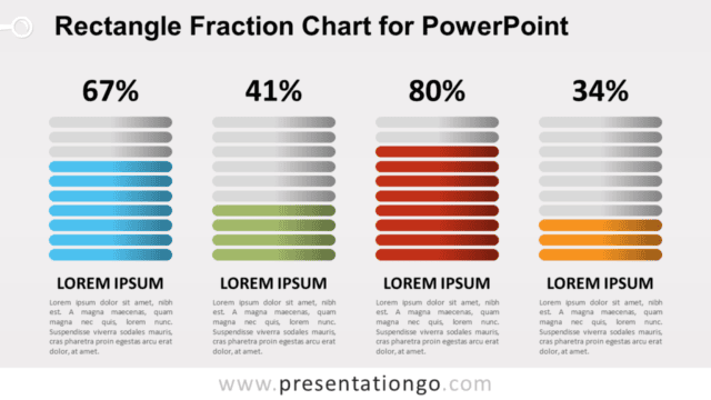 Fraction PowerPoint Chart Free Fraction PowerPoint Chart