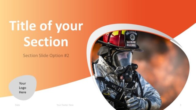 Firefighter PowerPoint Template - Section 2 Free Firefighter PowerPoint Template - Section 2