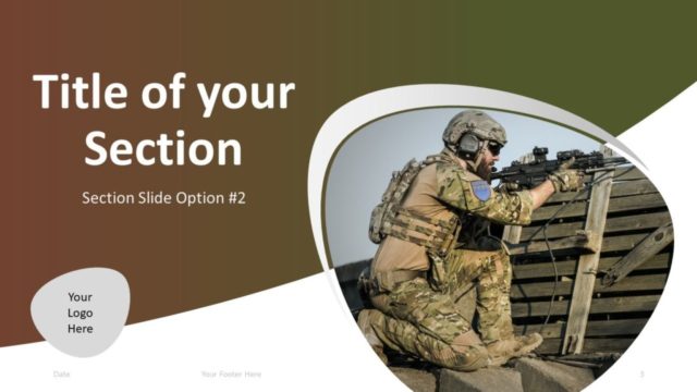 Military PowerPoint Template - Section 2 Free Military PowerPoint Template - Section 2