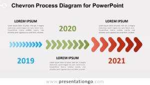 Free Chevron Process for PowerPoint