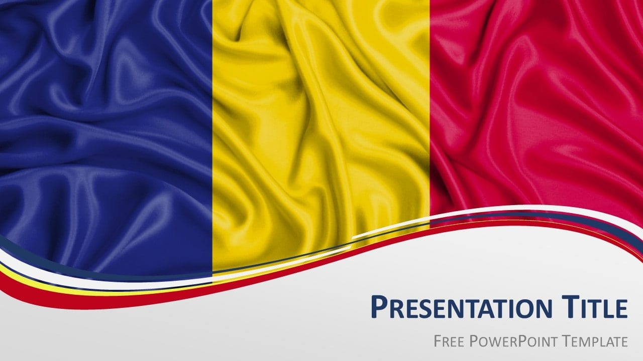 Free Romania Flag PowerPoint and Google Slides Template