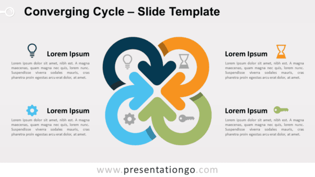 Free Converging Cycle for PowerPoint and Google Slides
