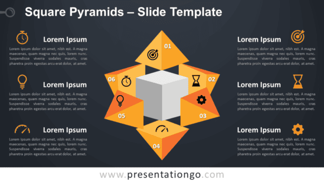 Square Pyramids for PowerPoint Free Square Pyramids for PowerPoint