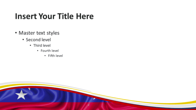 Venezuela Flag PowerPoint and Google Slides Template - Slide 2 Venezuela Flag PowerPoint and Google Slides Template - Slide 2