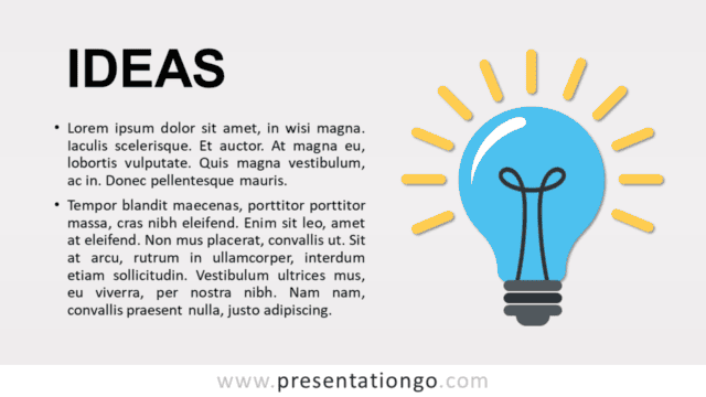 Ideas - Concept Template for PowerPoint and Google Slides Ideas - Concept Template for PowerPoint and Google Slides