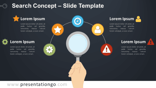 Free Search Concept for PowerPoint