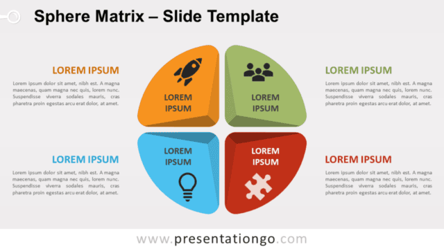 Sphere Matrix for PowerPoint and Google Slides Free Sphere Matrix for PowerPoint and Google Slides