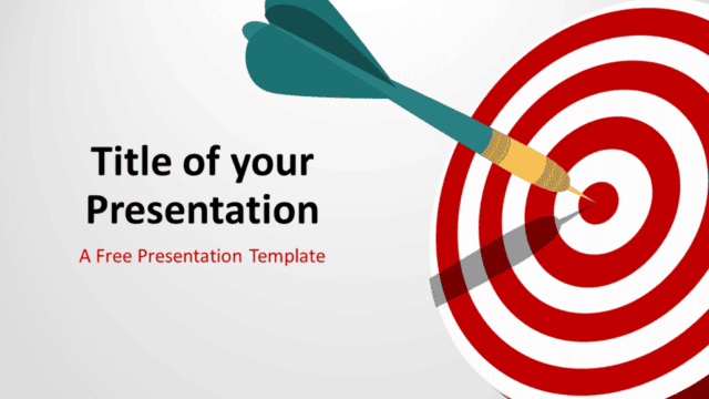 Target Template for PowerPoint and Google Slides Free Target Template for PowerPoint and Google Slides