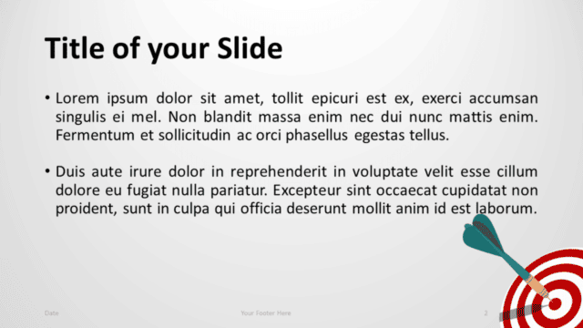 Target Template for PowerPoint and Google Slides - Slide 2 Target Template for PowerPoint and Google Slides - Slide 2