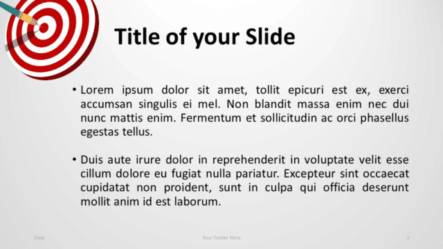 Target Template for PowerPoint and Google Slides - Slide 3 Target Template for PowerPoint and Google Slides - Slide 3