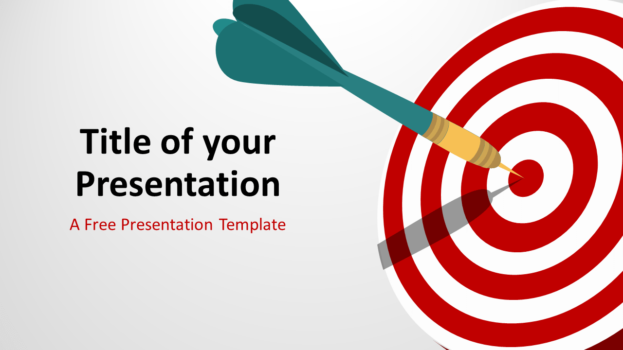 Free Target Template for PowerPoint and Google Slides