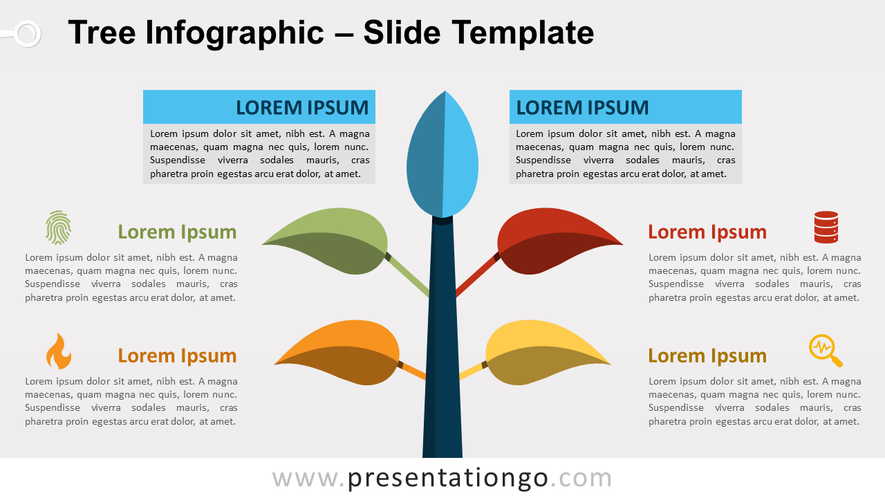 Free Tree Infographic for PowerPoint and Google Slides
