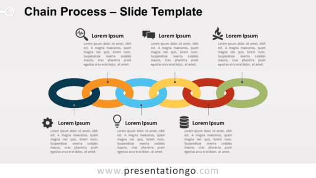 Chain Process for PowerPoint and Google Slides Free Chain Process for PowerPoint and Google Slides
