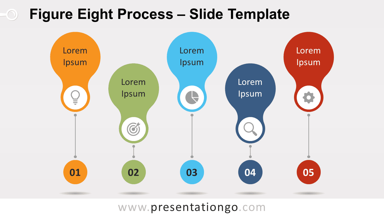 Free Figure-Eight Process for PowerPoint and Google Slides
