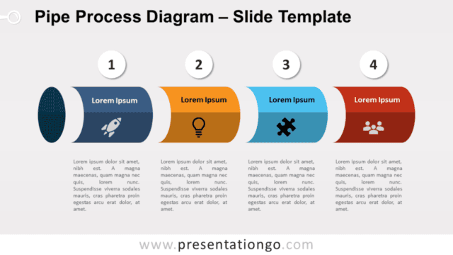 Free Pipe Process for PowerPoint and Google Slides - Slide 2