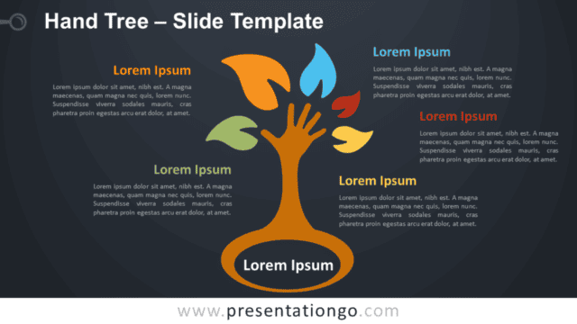 Hand Tree Infographic for PowerPoint and Google Slides Free Hand Tree Infographic for PowerPoint and Google Slides