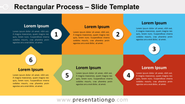 Rectangular Process for PowerPoint and Google Slides Free Rectangular Process for PowerPoint and Google Slides