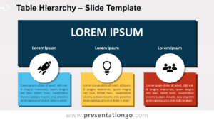 Free Table Hierarchy for PowerPoint and Google Slides