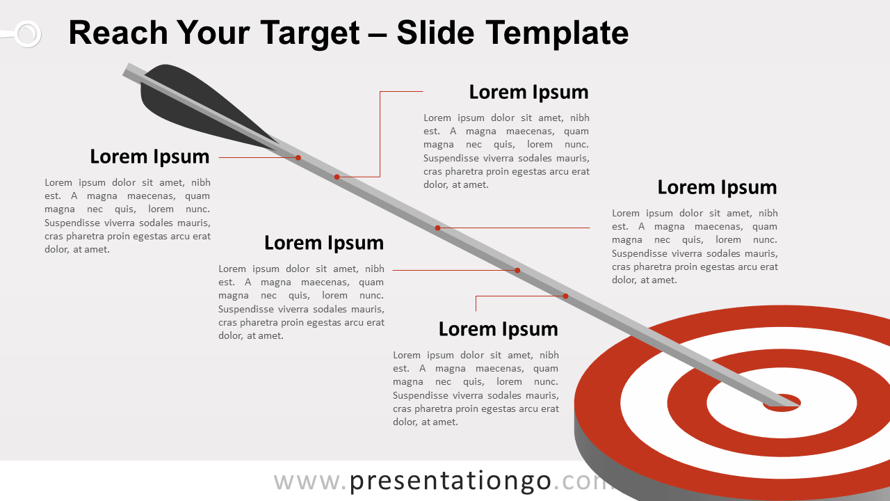 Reach Your Target Template for PowerPoint and Google Slides